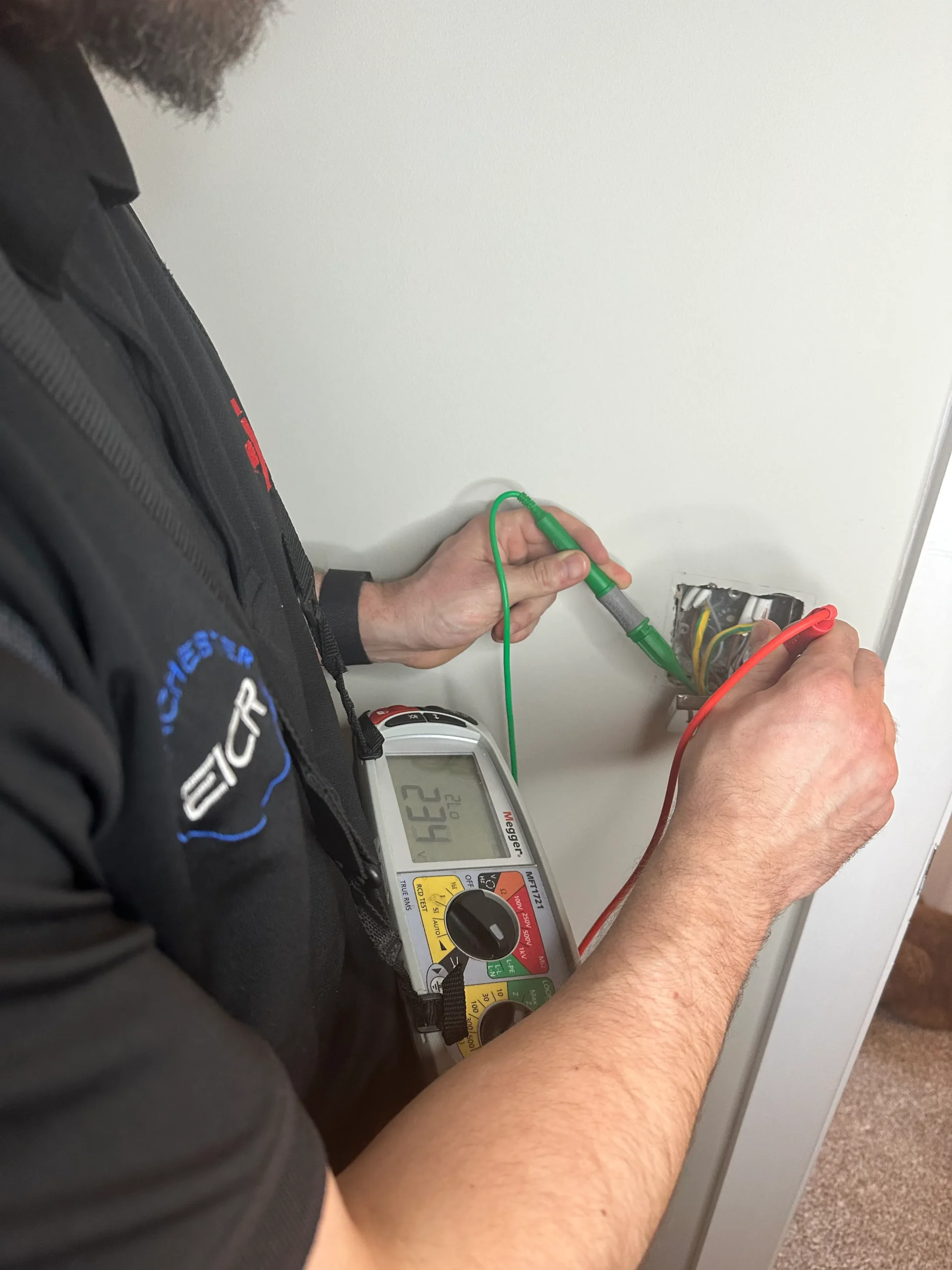 Electrical inspection and testing by Manchester EICR (photo from their website)
